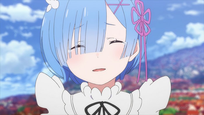 anime girls, short hair, Re:Zero Kara Hajimeru Isekai Seikatsu, Rem (Re: Zero), anime, maid, crying, blue hair