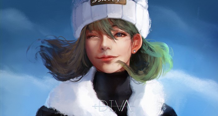 winter, Diva (Artist), portrait