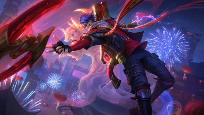 4K, League of Legends, GZG, ADC, Aphelios (League of legends), Riot Games, Adcarry, 4 k