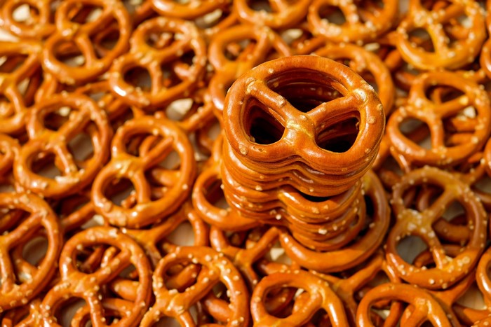 salt, food, Pretzels (Food)