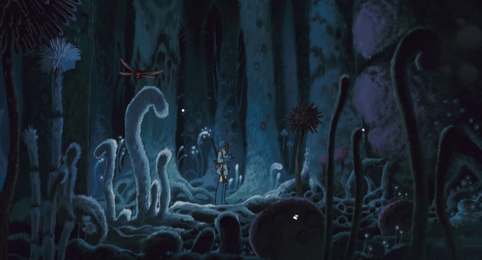 Nausicaa, Studio Ghibli, Kaze no Tani no Naushika, Nausicaä, Nausicaa of the Valley of the Wind, forest, anime