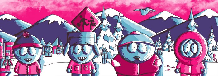 4K, cartoon, ArtStation, TV Series, Kenny McCormick, Rolando Lopez Fonseca, South Park