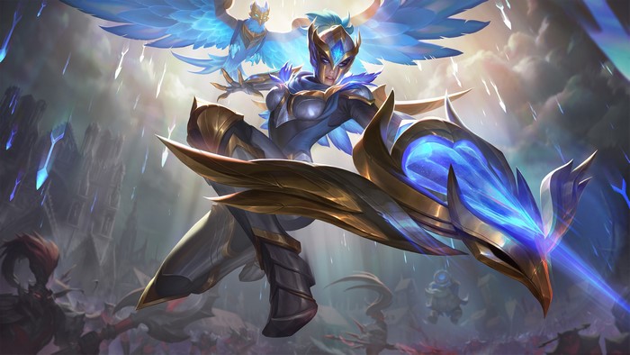 Quinn from League of Legends with Valor