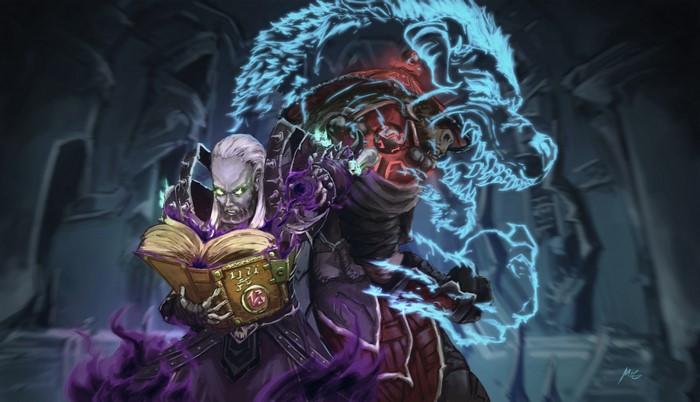 Warlock from World of Warcraft by Miguel Blanco