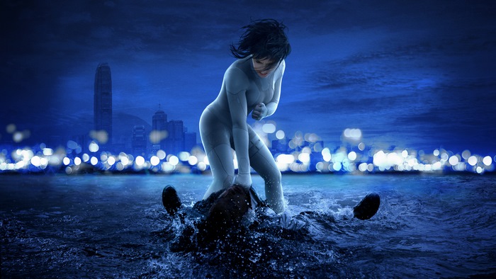Scarlett Johansson in Ghost in the Shell