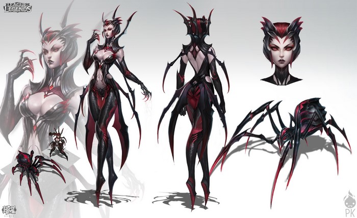 Elise from League of Legends concept art