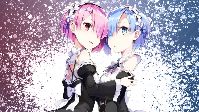 Rem and Ram from Re:Zero
