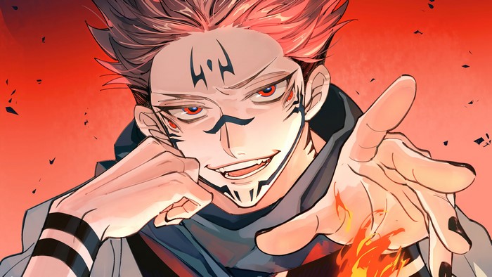 Ryomen Sukuna from Jujutsu Kaisen in 4K
