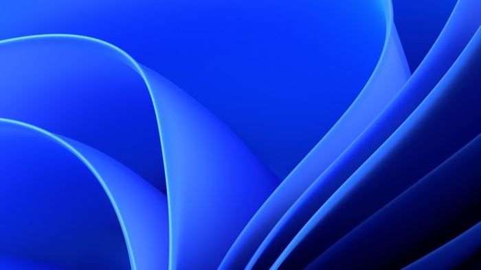 Windows 11 Blue Abstract 4K