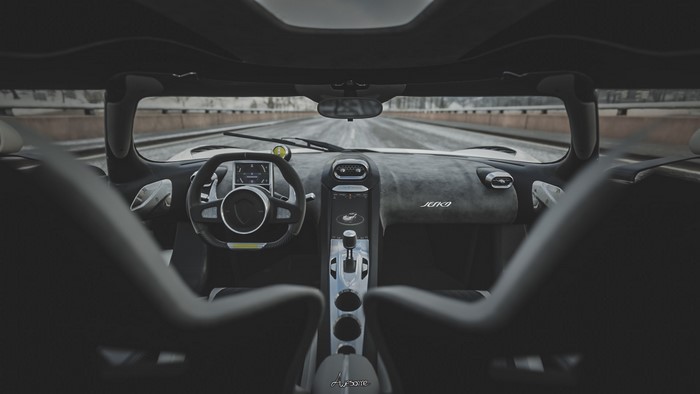 Koenigsegg Jesko interior in Forza Horizon 4