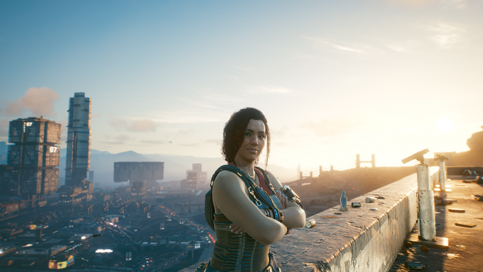 Claire Russell from Cyberpunk 2077