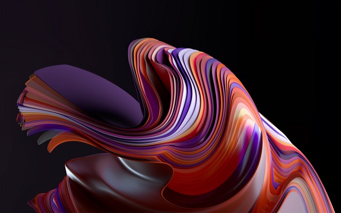 Windows 11 4K Abstract Color Waves