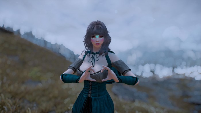 4K The Elder Scrolls V: Skyrim woman