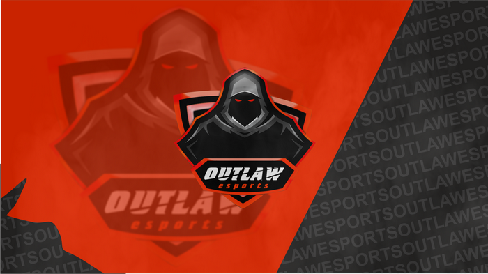 Outlaw Esports logo with hooded figure