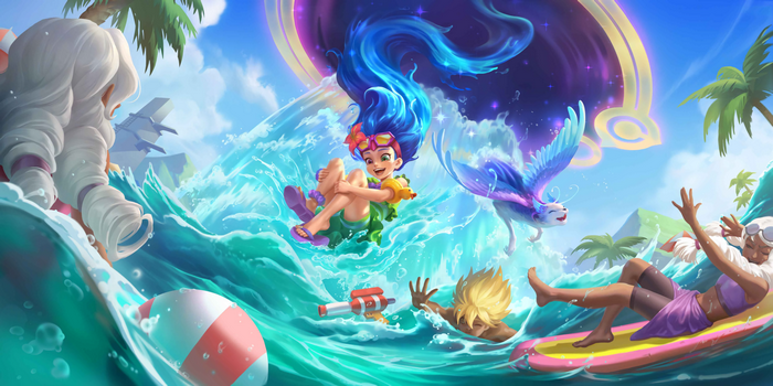 Zoe League of Legends Summer Splash