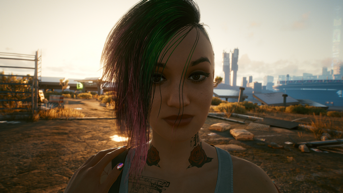 Judy Alvarez from Cyberpunk 2077