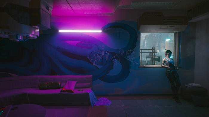 Judy Alvarez from Cyberpunk 2077