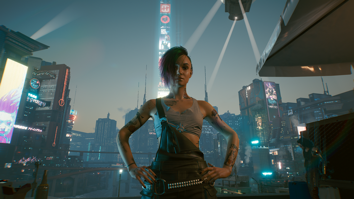 Judy Alvarez from Cyberpunk 2077