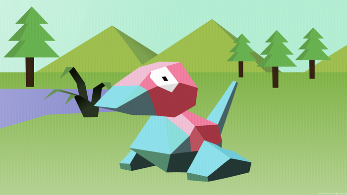 Porygon from Pokémon