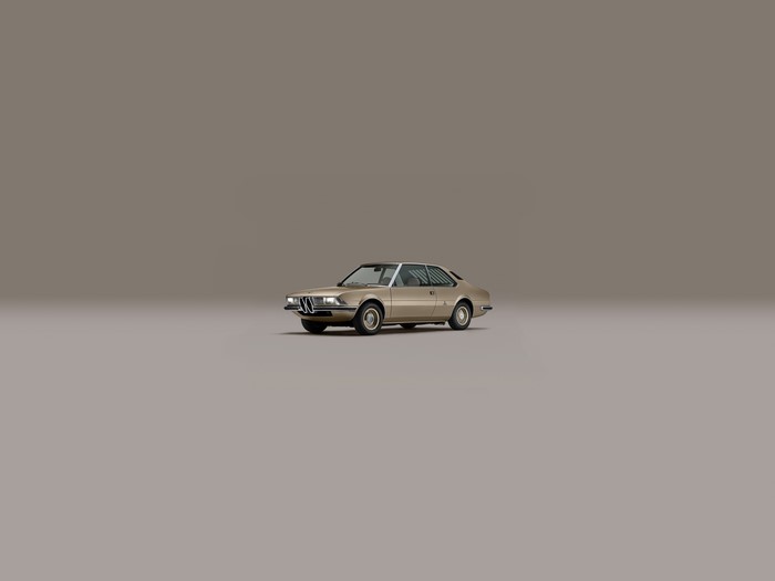 4K BMW old car minimalism