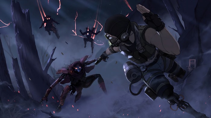 Revenant and Octane in Apex Legends Battle