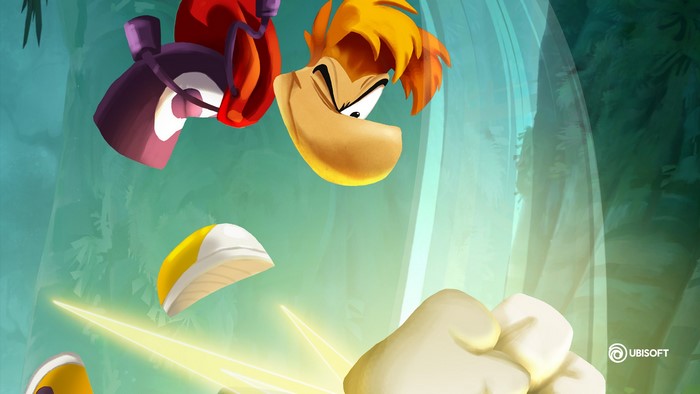 Rayman and Globox from Rayman Legends by Ubisoft