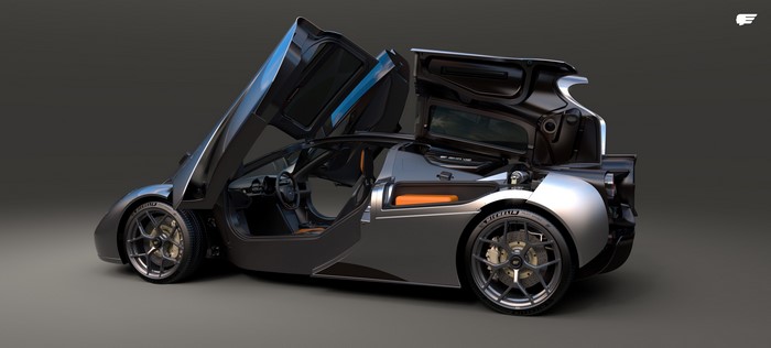 Gordon Murray Automotive T.50 3D graphics