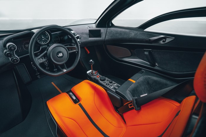 4K Cockpit of Gordon Murray Automotive T.50