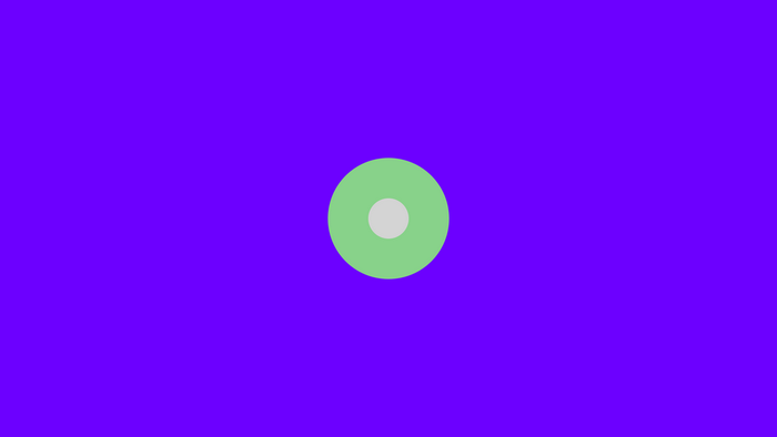 Concentric circles on a purple background