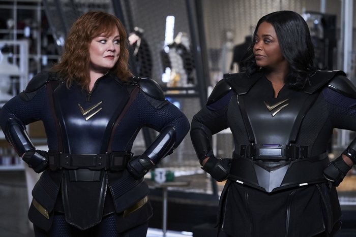 Melissa McCarthy and Octavia Spencer in Thunder Force
