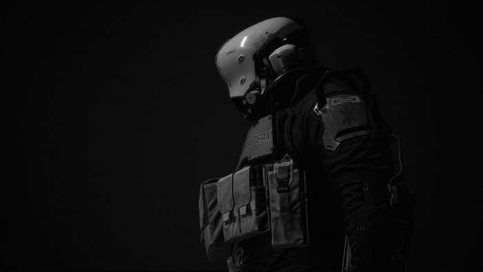 Cyberpunk 2077 Trauma Team member