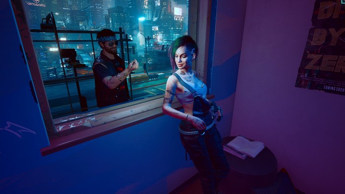 Judy Alvarez from Cyberpunk 2077