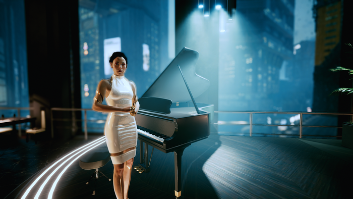 Hanako Arasaka from Cyberpunk 2077
