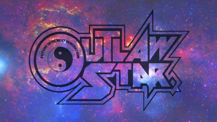 Outlaw Star Typography with Yin Yang Symbol