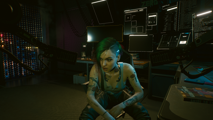Judy Alvarez from Cyberpunk 2077