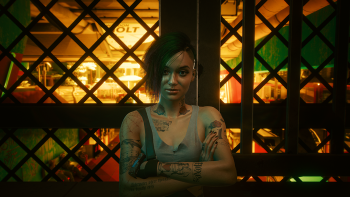 Judy Alvarez from Cyberpunk 2077