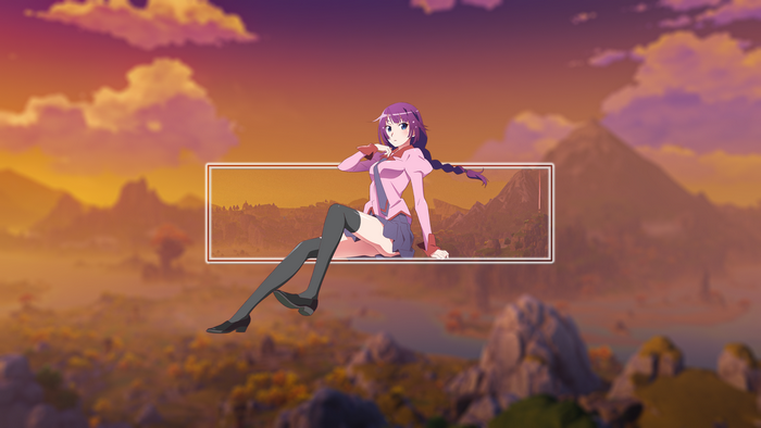 Hitagi Senjougahara from Monogatari Series