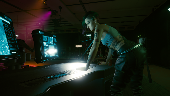 Judy Alvarez from Cyberpunk 2077