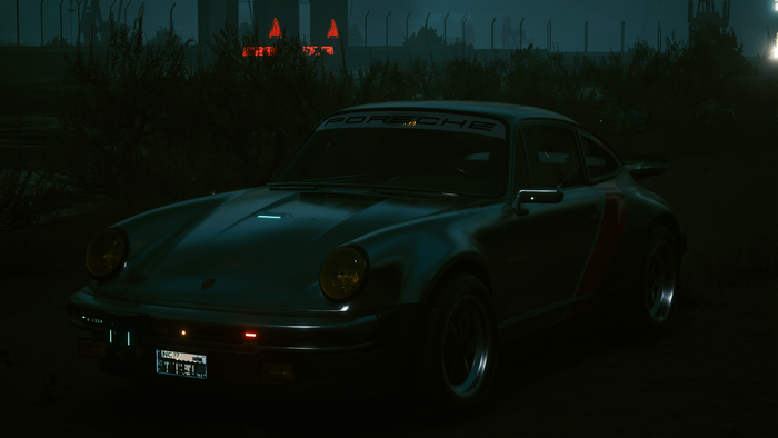 Porsche 911 from Cyberpunk 2077