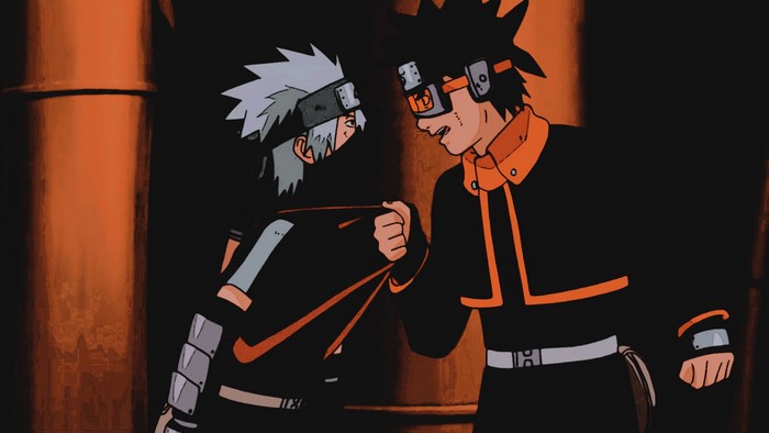 Obito Uchiha and Kakashi Hatake from Naruto