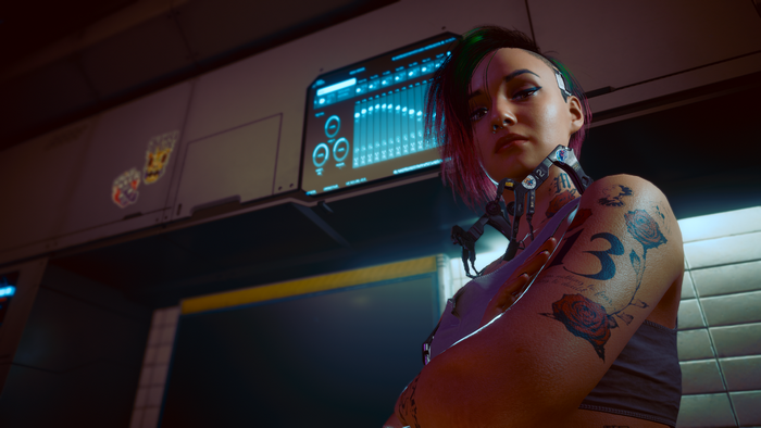 Judy Alvarez from Cyberpunk 2077