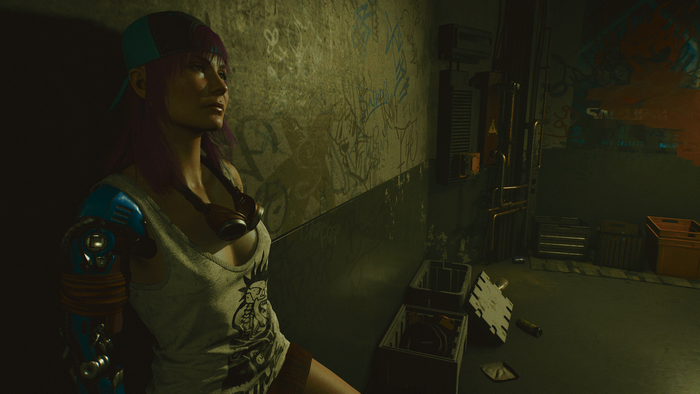Judy Alvarez from Cyberpunk 2077