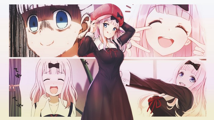 Chika Fujiwara from Kaguya-Sama: Love is War Collage