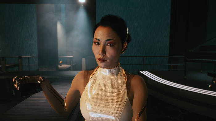 Hanako Arasaka from Cyberpunk 2077