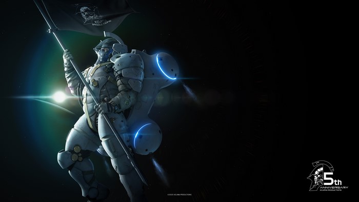 4K Artwork of Kojima Productions 5th Anniversary