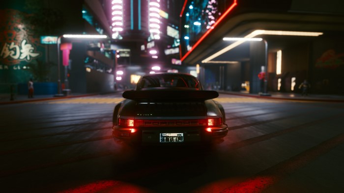 Porsche 911 Turbo from Cyberpunk 2077