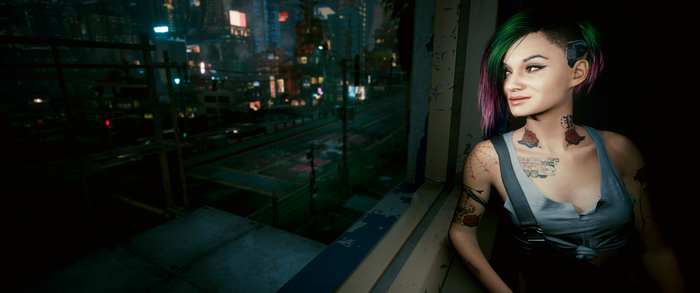 Judy Alvarez from Cyberpunk 2077