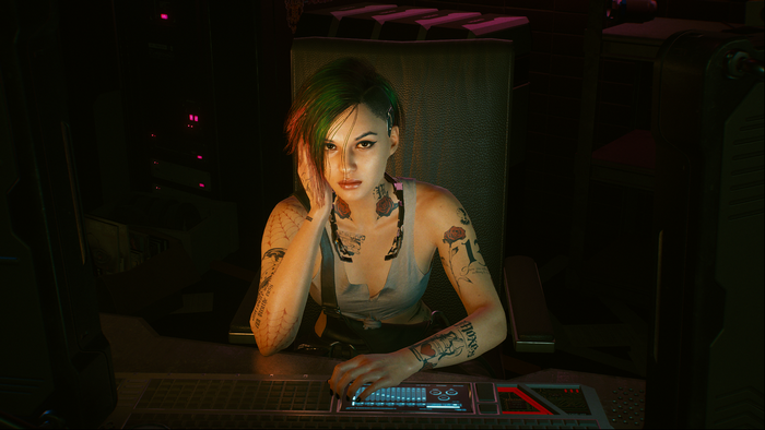 Judy Alvarez from Cyberpunk 2077