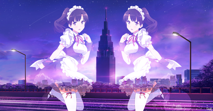 4K Katou Megumi from Saenai Heroine no Sodatekata