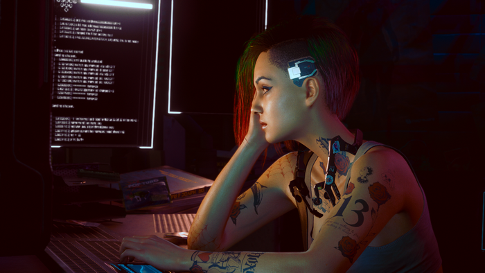 Judy Alvarez from Cyberpunk 2077